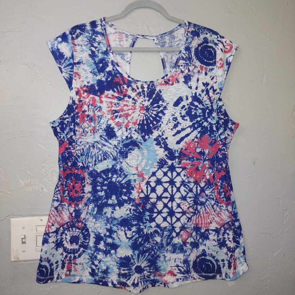 brisos brand blouse for women size XL excellent condition,21 inch of arm to arm